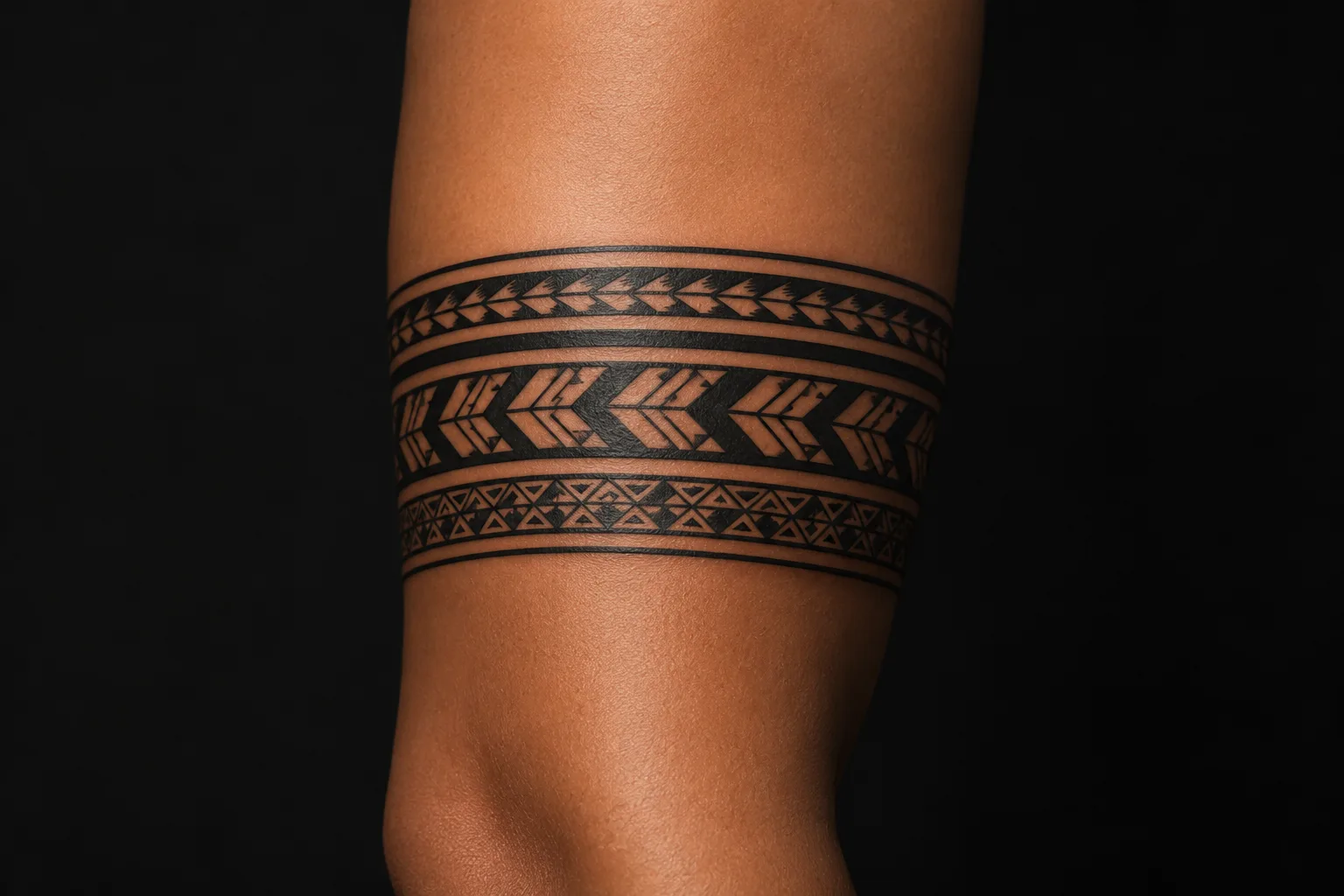 Armband tattoos at Dynamic Tattoo Studio, Goa